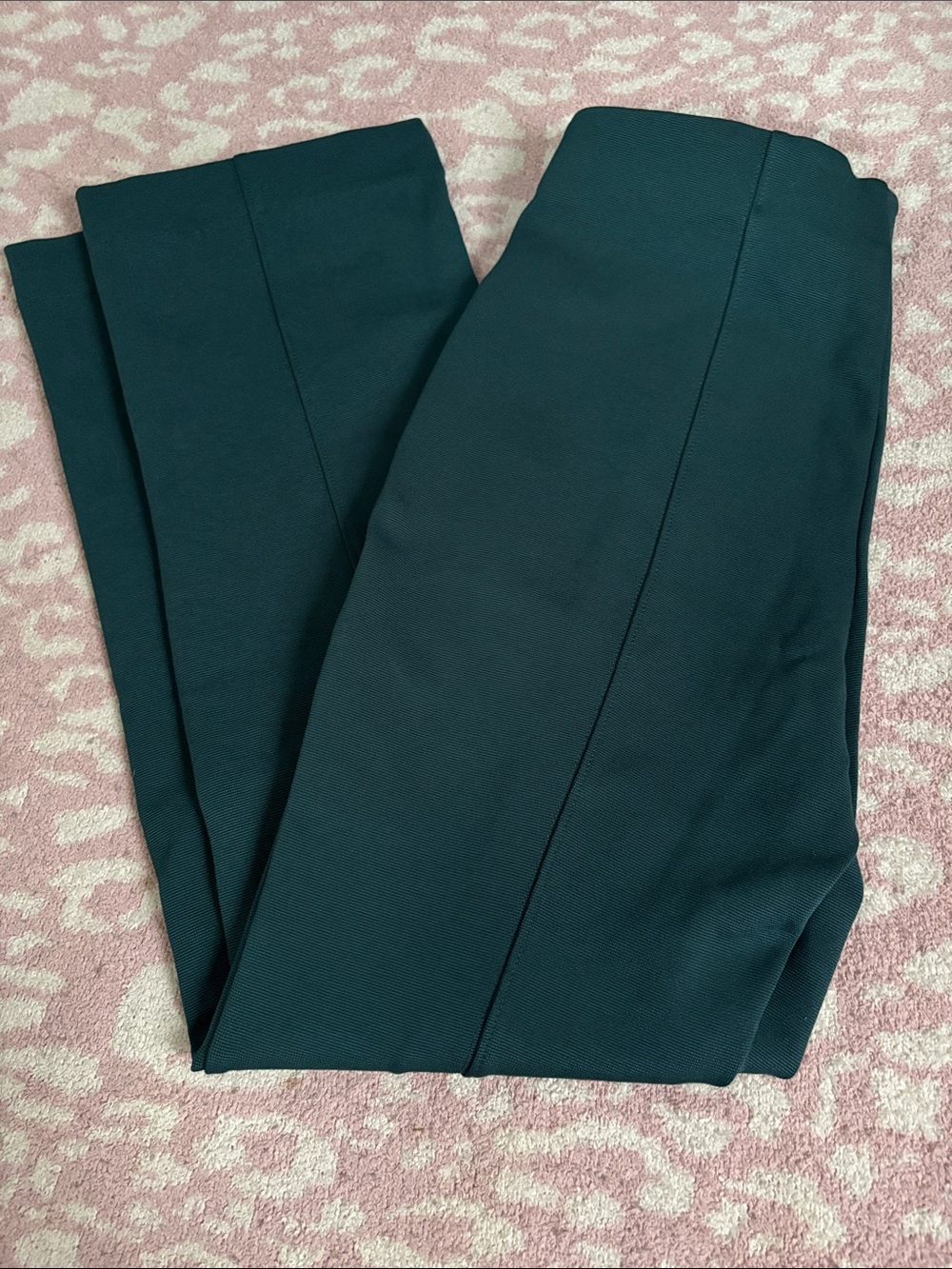 Maeve Dark Teal Dress Pants - Straight Leg